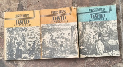 Charles Dickens-David Copperfield-3 volume foto
