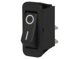 Rocker Switch SPST ON-OFF 16A 250V Black