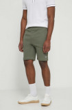 Lacoste pantaloni scurti barbati, culoarea verde