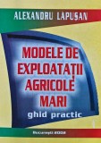 Cumpara ieftin Modele de exploatatii agricole mari. Ghid practic - 2002 - Alexandru Lapusan (K346)