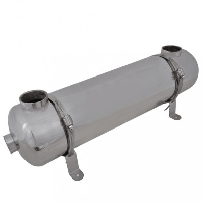 Schimbător de căldură pentru piscină 613 x 134 mm 75 kW foto