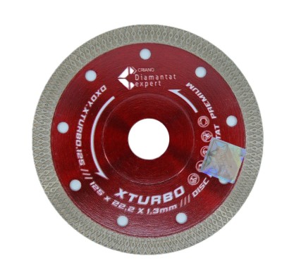 Disc DiamantatExpert pt. Portelan dur &amp;amp; Gresie ft. dura 125x22.2 (mm) Premium - DXDY.XTURBO.125 foto
