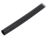 Manșon termocontractabil negru 9,5mm