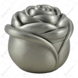 Caseta metalica pentru bijuterii in forma de trandafir &ndash; Elegant Metal