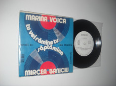 Melodii De DAN DIMITRIU: Marina Voica/MIRCEA BANICIU: Saptamana (ST-EDC 10.756) foto