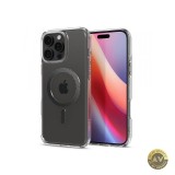 Husa MagSafe pentru Apple iPhone 16 Pro Max Spigen Ultra Hybrid Gri ACS08000