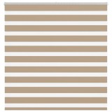 VidaXL Jaluzea tip zebra 140x100 cm lățime țesătură 135,9 cm poliester