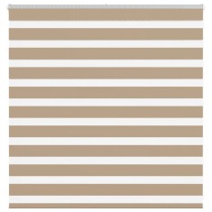 vidaXL Jaluzea tip zebra 140x100 cm lățime țesătură 135,9 cm poliester