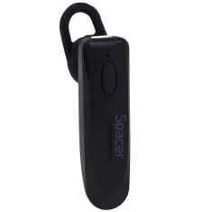 Casca Spacer wireless pentru smartphone, model SP-HF-03, Negru