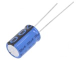Condensator Electrolitic THT 220uF 50V &Oslash;10x16mm Raster 5mm