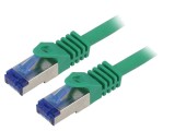 Patch Cord LOGILINK S/FTP Cat 6a RJ45, Cablu Litat Cu, Ambele Mufe