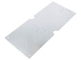 Placă de montare oţel zincată 136mm x 303mm