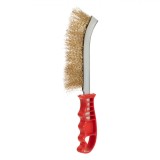 Perie S&acirc;rmă, Maner Plastic, 24cm, Ergonomic, Curățare Metalică