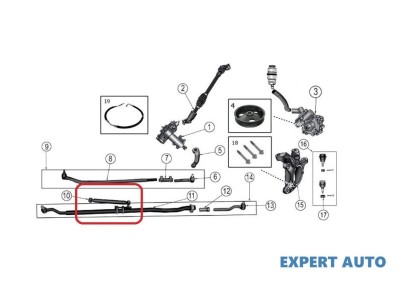 Amortizor bara directie Jeep Wrangler 2 (1996-2008)[TJ] #1 foto