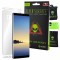FOLIE ALIEN SURFACE HD, SAMSUNG GALAXY NOTE 8, PROTECTIE SPATE, LATERALE + ALIEN FIBER CADOU