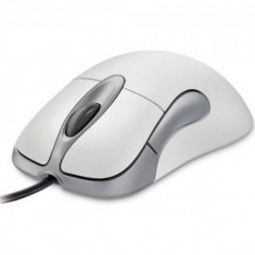 Mouse Optic Microsoft, Model X800472, USB, White&amp;amp;Silver foto