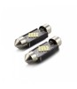 Set 2 Becuri LED Auto SMD Sofit 39mm C5W CAN-Bus 3W 12V 240lm Alb Interior Portbagaj Carguard
