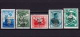 Cumpara ieftin ✅RO 1934 LP 107 &quot; Jamboreea Nationala Mamaia - supratipar &quot;, serie stampilata , 3+3 Lei cu sarniera uleioasa - vezi verso