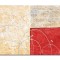 Tablou abstract pictat manual living, birou, Impovizatie in abstract 3, 90x60cm ulei pe panza in cutit efect 3D, gata de agatat pe perete