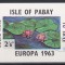 Pabay 1963 - Flori - Europa, Colita, NDT, Stampilata