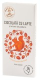 Ciocolata 54% cacao cu lapte si alune de padure, 80g, Razvan Idicel