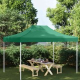 vidaXL Acoperiș pentru cort de petrecere, verde, 4 x 3 m, 270 g/m&sup2;