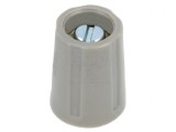 Buton rotativ gri ABS 3mm 10,5x14mm