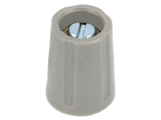 Buton rotativ gri ABS 3mm 10,5x14mm