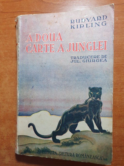 a doua carte a junglei - rudyard kipling - anul 1937