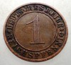 B.149 GERMANIA WEIMAR 1 REICHSPFENNIG 1931 A, Europa, Bronz