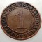 B.149 GERMANIA WEIMAR 1 REICHSPFENNIG 1931 A