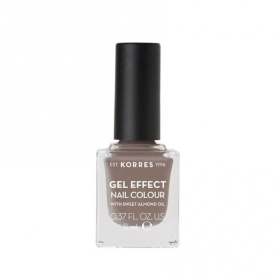 KORRES Lac de unghii cu efect de gel nr. 95 Gri piatră 11ml