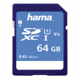 Card de memorie Hama SDXC 64GB, Clasa 10