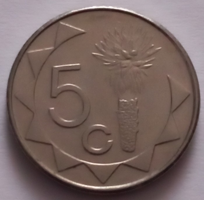 Namibia , 5 cents 2012