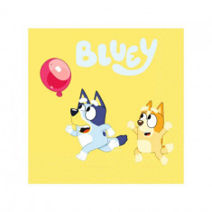 Set 16 servetele petrecere Bluey , 33 x 33 cm