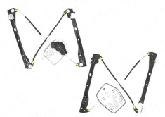 Macara geam Volkswagen Golf 5 Plus (5m), 01.2005-01.2009, usa fata, Dreapta, fara motoras