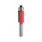 EXTOL PREMIUM freza superioara pentru lemn, freza de canelare (scufundare), cu rulment, D12,7?H25, prindere: 8mm, cu placu?e din carbura.