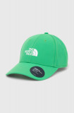 Cumpara ieftin The North Face sapca Recycled 66 Classic Hat culoarea verde, cu imprimeu, NF0A4VSVPO81