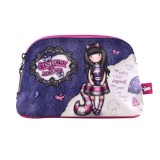 Geanta mare accesorii Gorjuss Cheshire Cat, Jad