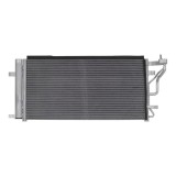 Condensator climatizare AC Hyundai Elantra, I30, motor: 1.6 Crdi, 1.6 T-GDI, Condensator cu uscator integrat, 605x295x16, OEM/OES, miez si rezervor