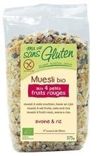 Musli Bio cu 4 Fructe Fara Gluten Ma Vie Sans Gluten 300gr Cod: 7432 Musli Bio cu 4 Fructe Fara Gluten Ma Vie Sans Gluten 300gr Cod: 7432