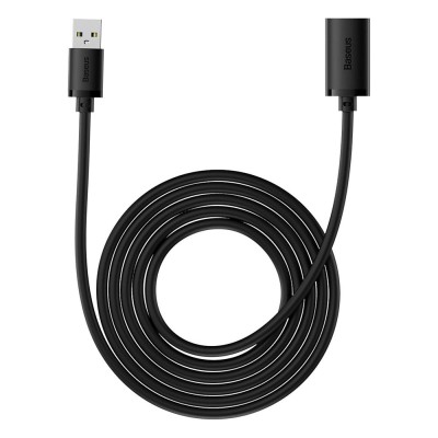 Cablu extensie USB, 3m Baseus AirJoy Series, negru foto