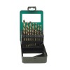 Set burghie HSS-M 35 Mannesmann 54319, O1-10 mm, 19 piese, B.MANNESMANN