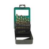 Cumpara ieftin Set burghie HSS-M 35 Mannesmann 54319, O1-10 mm, 19 piese
