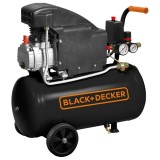 Black Decker BD 160/24 - Compresor cu ulei 1100 W 24 l 160 l/min 8 bar