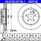 ATE 24.0123-0116.1 Disc frana