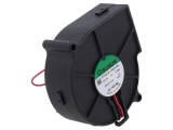 Ventilator DC Blower 12V 75x75x30mm