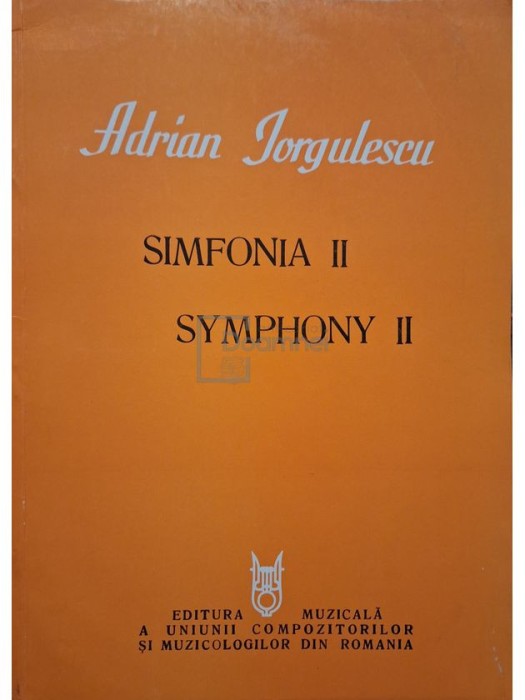 Adrian Iorgulescu - Simfonia II (Editia: 1991)