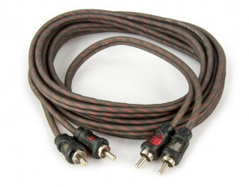 Cablu RCA Aura, 2 canale, lungime 2m, RCA 0220 foto