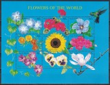 Antigua si Barbuda 1999 - Florile lumii, Bloc, MNH